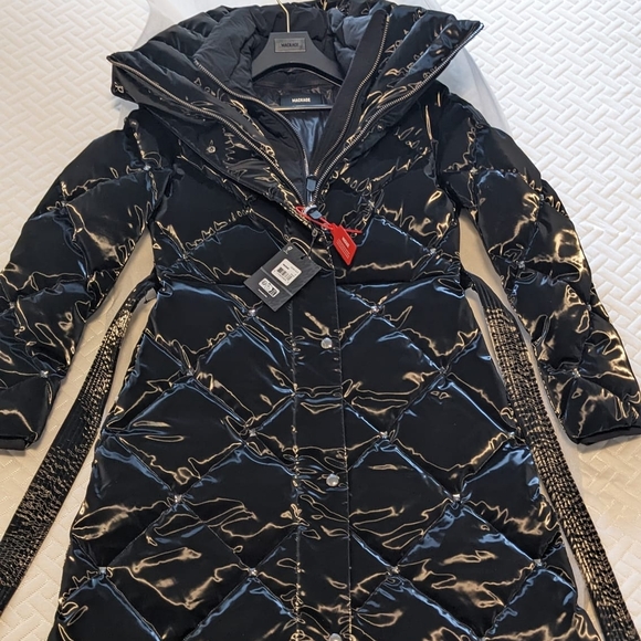 Mackage Black Puffer Coat - Picture 2 of 3